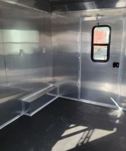 Concession Trailer 8.5' X 22' Charcoal Grey Food Event Catering -Cheap Concession Trailers Shop 20220326 090714