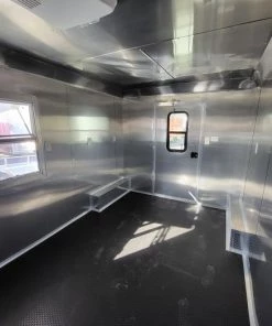 Concession Trailer 8.5' X 22' Charcoal Grey Food Event Catering -Cheap Concession Trailers Shop 20220326 090717