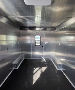 Concession Trailer 8.5' X 22' Charcoal Grey Food Event Catering -Cheap Concession Trailers Shop 20220326 090729