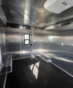 Concession Trailer 8.5' X 22' Charcoal Grey Food Event Catering -Cheap Concession Trailers Shop 20220326 090741