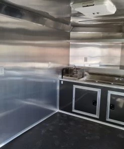 Concession Trailer 8.5' X 22' Charcoal Grey Food Event Catering -Cheap Concession Trailers Shop 20220326 090803