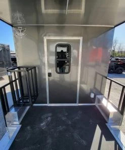 Concession Trailer 8.5' X 22' Charcoal Grey Food Event Catering -Cheap Concession Trailers Shop 20220326 090835