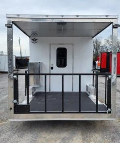 8.5' X 22' Elite White Concession Food Trailer -Cheap Concession Trailers Shop 20220402 123927