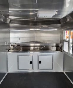 8.5' X 22' Elite White Concession Food Trailer -Cheap Concession Trailers Shop 20220402 124153