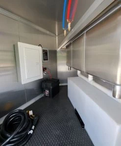8.5' x 16' Red Concession Food Trailer Blackout -Cheap Concession Trailers Shop 20220519 132711