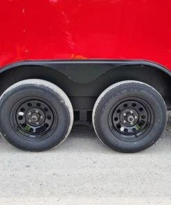 8.5' x 16' Red Concession Food Trailer Blackout -Cheap Concession Trailers Shop 20220519 132801