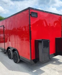 8.5' x 16' Red Concession Food Trailer Blackout -Cheap Concession Trailers Shop 20220519 132811