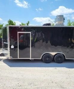 Concession Trailer 8.5' X 18' Black Food Event Catering 31 Concession Trailer 8.5' X 18' Black Food Event Catering -Cheap Concession Trailers Shop 20220520 115042