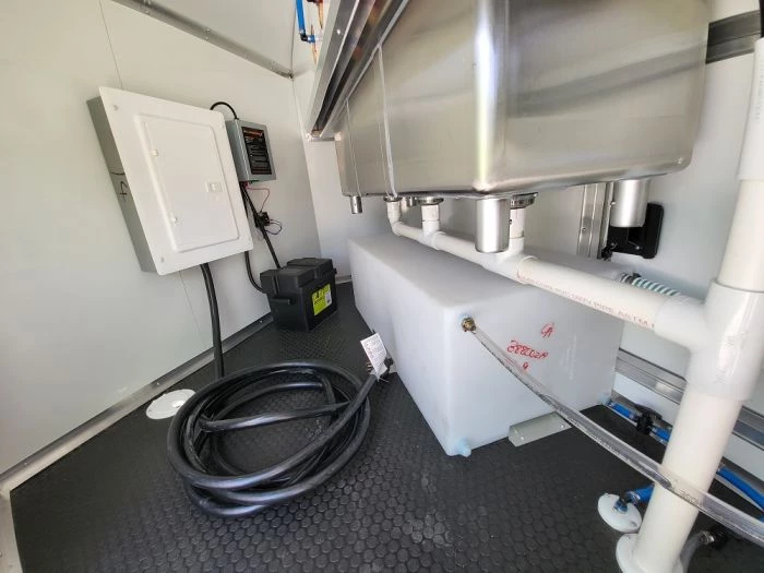 Concession Trailer 8.5' X 18' Black Food Event Catering 5 Concession Trailer 8.5' X 18' Black Food Event Catering - Image 5