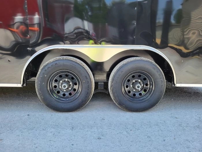 Concession Trailer 8.5' X 18' Black Food Event Catering 8 Concession Trailer 8.5' X 18' Black Food Event Catering - Image 8