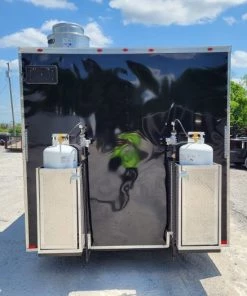 Concession Trailer 8.5' X 18' Black Food Event Catering 37 Concession Trailer 8.5' X 18' Black Food Event Catering -Cheap Concession Trailers Shop 20220520 115154