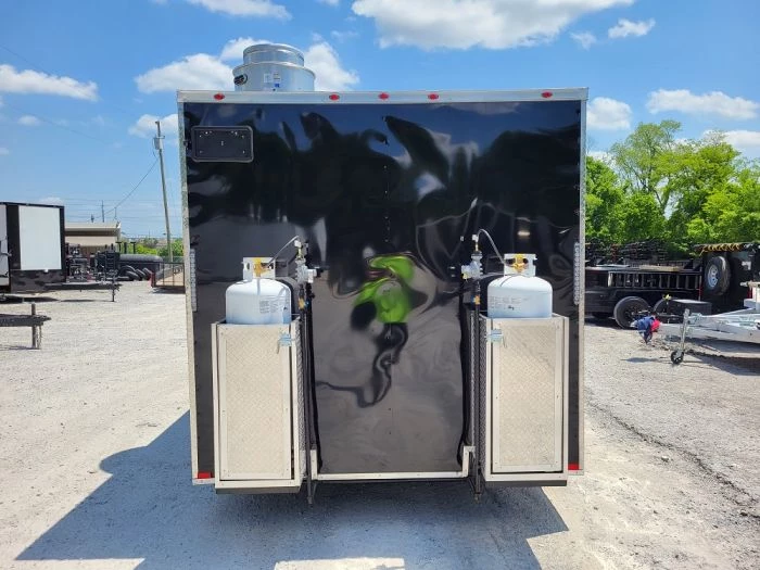 Concession Trailer 8.5' X 18' Black Food Event Catering 10 Concession Trailer 8.5' X 18' Black Food Event Catering - Image 10