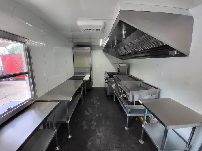 Concession Trailer 8.5' X 18' Black Food Event Catering 13 Concession Trailer 8.5' X 18' Black Food Event Catering - Image 13
