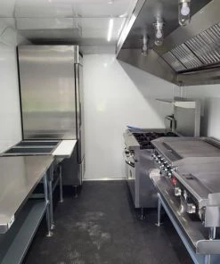 Concession Trailer 8.5' X 18' Black Food Event Catering 41 Concession Trailer 8.5' X 18' Black Food Event Catering -Cheap Concession Trailers Shop 20220520 115307
