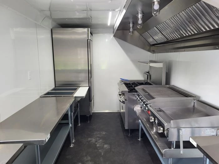 Concession Trailer 8.5' X 18' Black Food Event Catering 14 Concession Trailer 8.5' X 18' Black Food Event Catering - Image 14