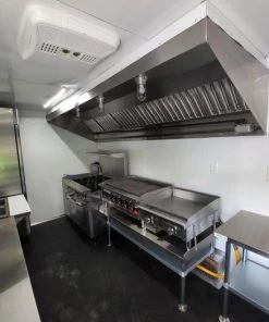 Concession Trailer 8.5' X 18' Black Food Event Catering 42 Concession Trailer 8.5' X 18' Black Food Event Catering -Cheap Concession Trailers Shop 20220520 115317