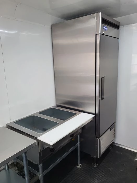 Concession Trailer 8.5' X 18' Black Food Event Catering 18 Concession Trailer 8.5' X 18' Black Food Event Catering - Image 18