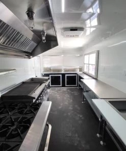 Concession Trailer 8.5' X 18' Black Food Event Catering 46 Concession Trailer 8.5' X 18' Black Food Event Catering -Cheap Concession Trailers Shop 20220520 115344