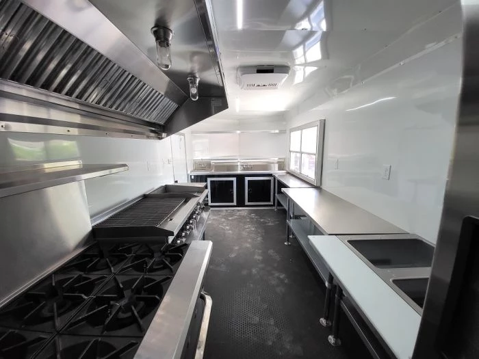 Concession Trailer 8.5' X 18' Black Food Event Catering 19 Concession Trailer 8.5' X 18' Black Food Event Catering - Image 19