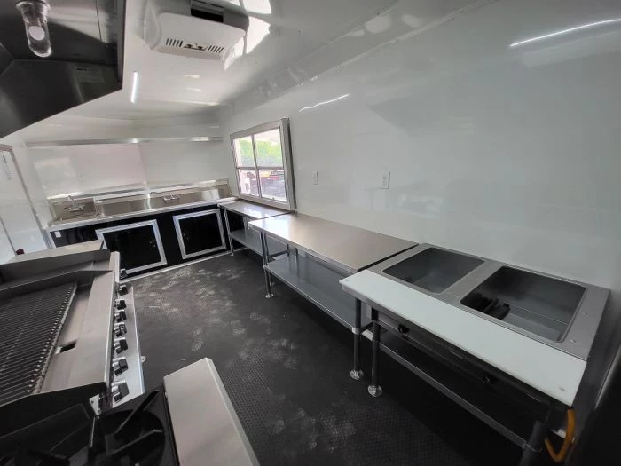 Concession Trailer 8.5' X 18' Black Food Event Catering 20 Concession Trailer 8.5' X 18' Black Food Event Catering - Image 20