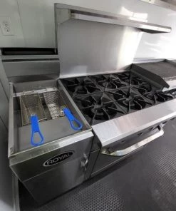 Concession Trailer 8.5' X 18' Black Food Event Catering 48 Concession Trailer 8.5' X 18' Black Food Event Catering -Cheap Concession Trailers Shop 20220520 115353