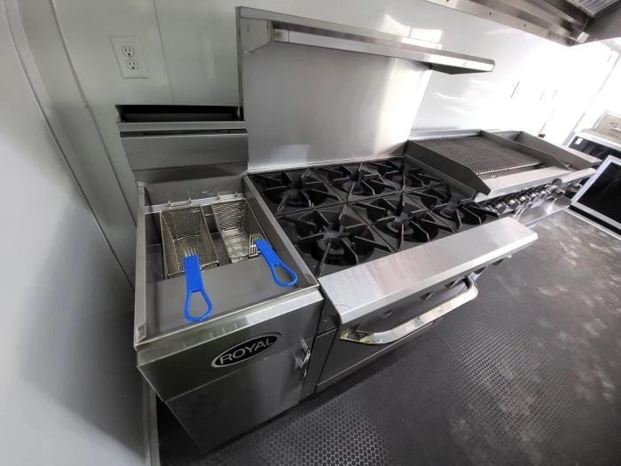 Concession Trailer 8.5' X 18' Black Food Event Catering 21 Concession Trailer 8.5' X 18' Black Food Event Catering - Image 21