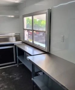 Concession Trailer 8.5' X 18' Black Food Event Catering 50 Concession Trailer 8.5' X 18' Black Food Event Catering -Cheap Concession Trailers Shop 20220520 115403
