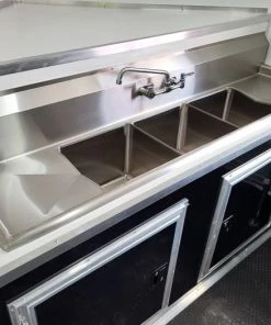 Concession Trailer 8.5' X 18' Black Food Event Catering 54 Concession Trailer 8.5' X 18' Black Food Event Catering -Cheap Concession Trailers Shop 20220520 115449