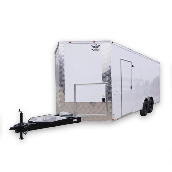 8.5' x 20' Concession Food Trailer White Event Catering Elite 1 8.5' x 20' Concession Food Trailer White Event Catering Elite