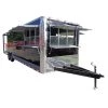 Concession Trailer 8.5'x30' Black - BBQ Smoker Event Food Catering