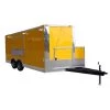 Concession 8.5'x16' Trailer Yellow - Enclosed Event Food Catering