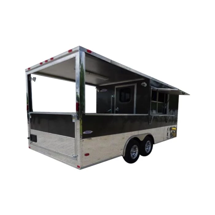 Concession Trailer 8.5'X20' Black - Event Enclosed Food Kitchen 1 Concession Trailer 8.5'X20' Black - Event Enclosed Food Kitchen