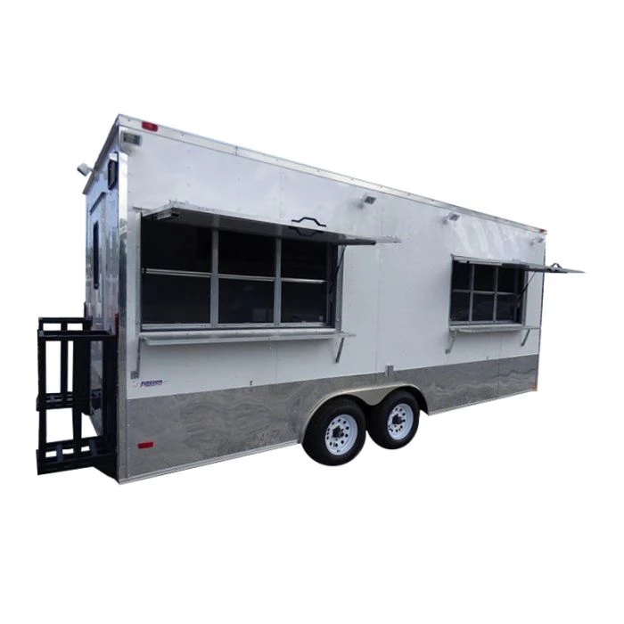 Concession Trailer 8.5'x20' White - Event Food Catering Enclosed Kitchen 1 Concession Trailer 8.5'x20' White - Event Food Catering Enclosed Kitchen