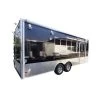 Concession Trailer 8.5'x22' Black - Event Food Kitchen Restroom