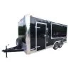 Concession Trailer 8.5'x18' Black - Vending Pizza Food Kitchen
