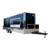 Concession Trailer Black 8.5X20 Catering Event Food Trailer