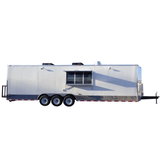 Concession Trailer 8.5' X 30' White - Food Event Catering 1 Concession Trailer 8.5' X 30' White - Food Event Catering