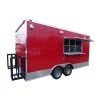 Concession Trailer 8.5' X 17' Red - Food Event Catering