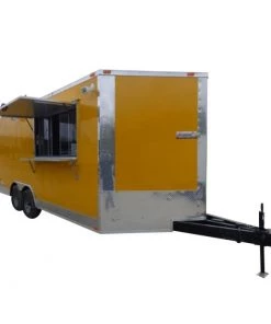 Concession Trailer 8.5' X 18' Yellow - Food Event Catering 79 Concession Trailer 8.5' X 18' Yellow - Food Event Catering -Cheap Concession Trailers Shop 31258noapp