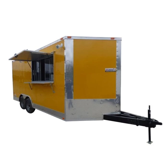 Concession Trailer 8.5' X 18' Yellow - Food Event Catering 40 Concession Trailer 8.5' X 18' Yellow - Food Event Catering - Image 40