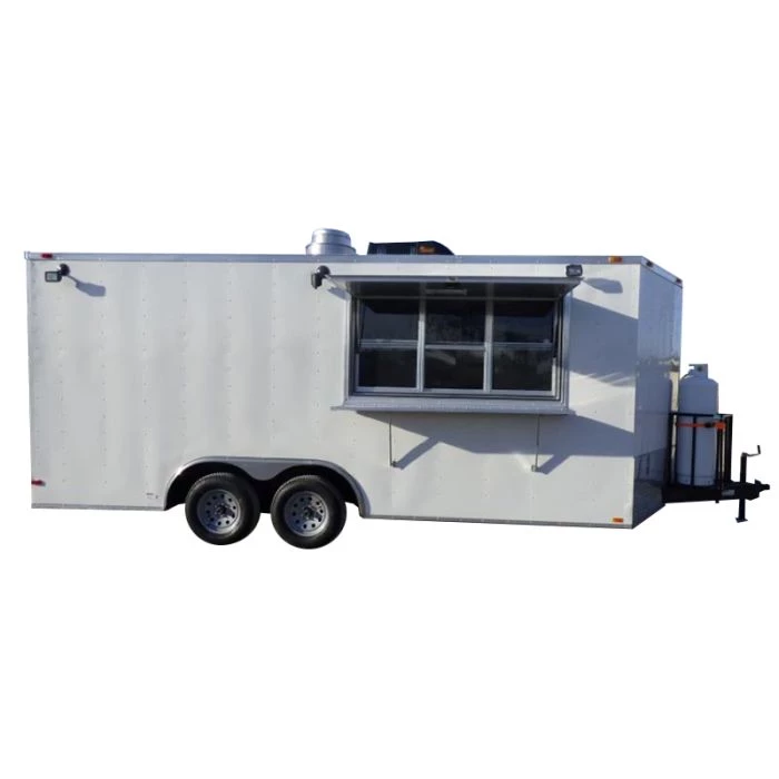 Concession Trailer 8.5'x18' White Catering Food Vending Event 37 Concession Trailer 8.5'x18' White Catering Food Vending Event - Image 37