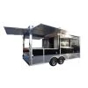 Concession Trailer 8.5' X 20' Black - BBQ Event Catering