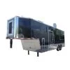 Concession Trailer 8.5' X 30' Black - BBQ Event Catering