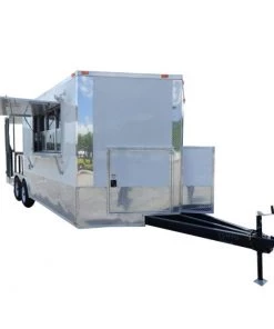 Concession Trailer 8.5 X 20 White Food Event Catering 123 Concession Trailer 8.5 X 20 White Food Event Catering -Cheap Concession Trailers Shop 33475noapp