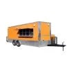 8.5' x 20' Orange Custom Event Catering Concession Food Trailer