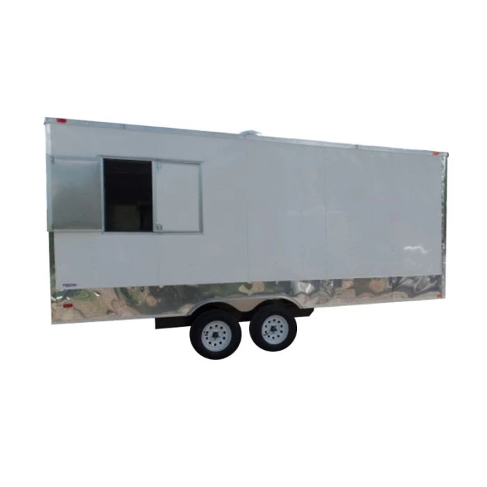 8.5 x 20 Concession Food Trailer White Event Catering 1 8.5 x 20 Concession Food Trailer White Event Catering