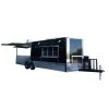 8.5' x 24' Concession Food Trailer Black Event Catering