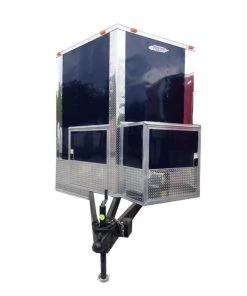 8.5' x 20' Concession Food Trailer Indigo Blue Event Catering