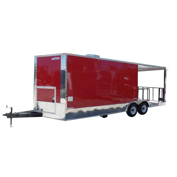 8.5' x 22' Concession Food Trailer BBQ Event Catering 1 8.5' x 22' Concession Food Trailer BBQ Event Catering