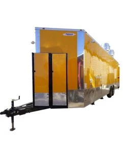 8.5' x 25' Concession Food Yellow Trailer